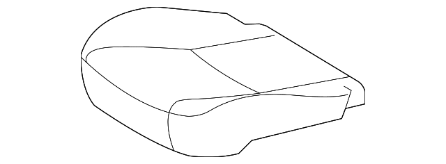 71072-35350-C3 Деталь CUSHION COVER, LEFT