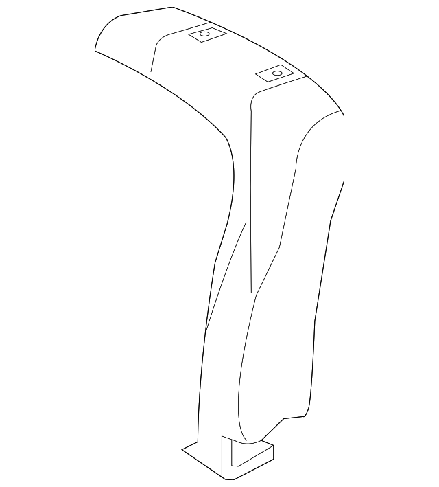 71552-35110 Деталь SEAT BACK PAD, LEFT