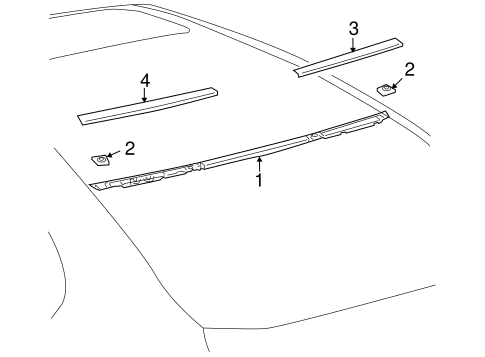 LS600h HIGH MOUNTED STOP LAMP