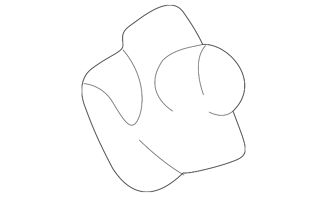 53879-14010 Деталь FENDER LINER RETAINER, LEFT