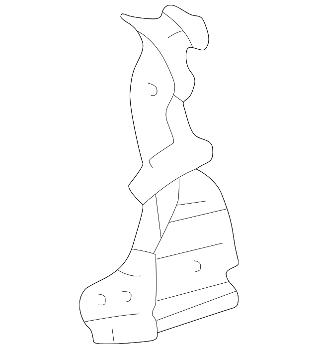 53831-48010 Деталь BRACKET, RIGHT