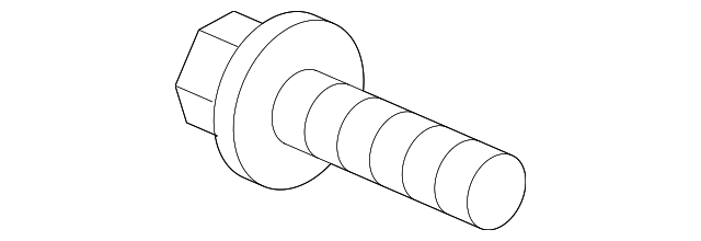 9FA0-20-0063 Деталь REAR MOUNT BRKT BOLT