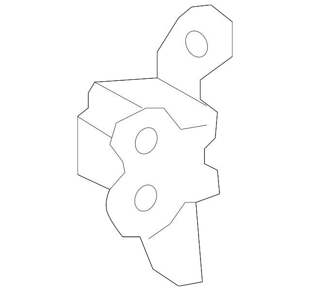 68760-06010 Деталь UPPER HINGE, LEFT