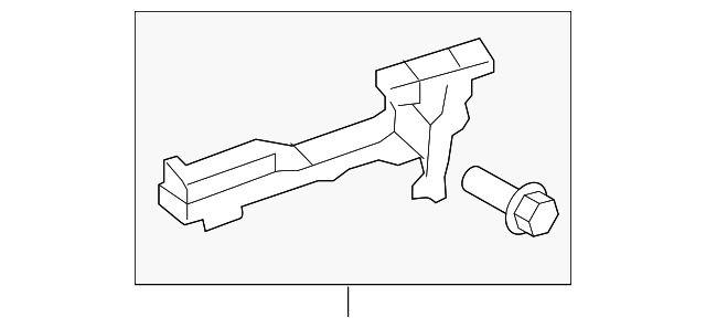 69204-06110 HANDLE BASE, LEFT