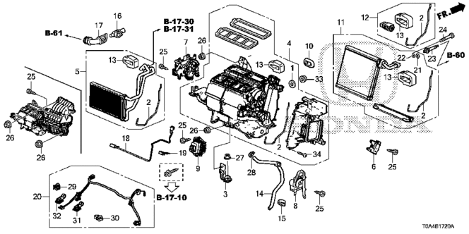 ELECTRICAL / EXHAUST / HEATER / FUEL/HEATER UNIT for 2014 Honda CR-V #1