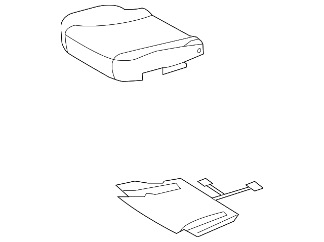 71071-06520-B2 Деталь CUSHION COVER, RIGHT