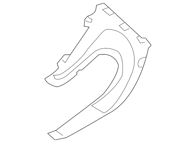 163-885-09-23-9189 Деталь JOINT COVER, LEFT