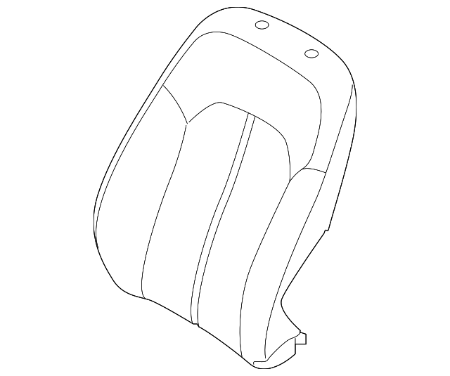 88360-C2000-SMJ Деталь SEAT BACK COVER
