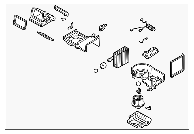 1K52Y-61140B Деталь EVAPORATOR ASSY