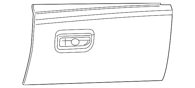 1TG14DX9AC GLOVE BOX DOOR