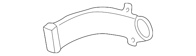 463-831-77-45 DEFROSTER DUCT, LEFT