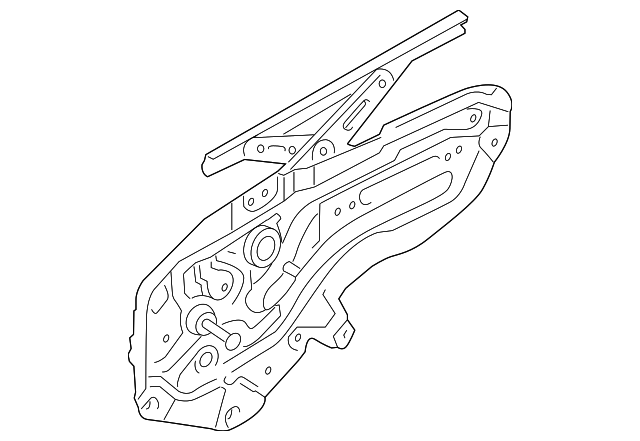 83401-1M110 Деталь REGULATOR MODULE, LEFT