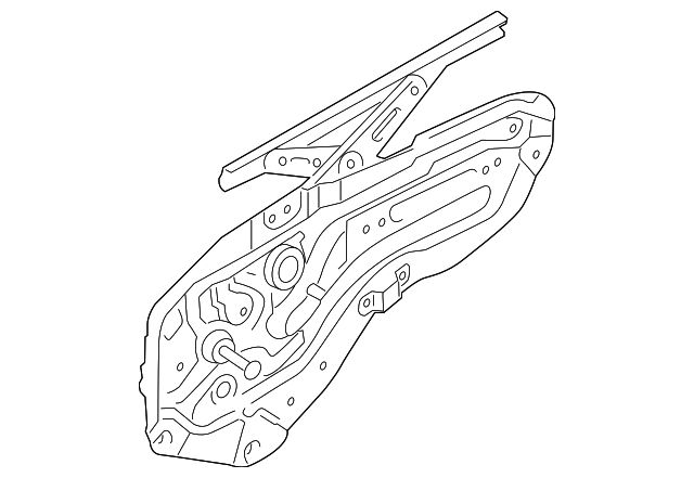 83401-1M100 Деталь REGULATOR MODULE, LEFT