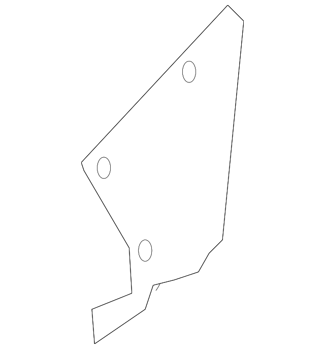 4719984AA Деталь LOWER PANEL, RIGHT