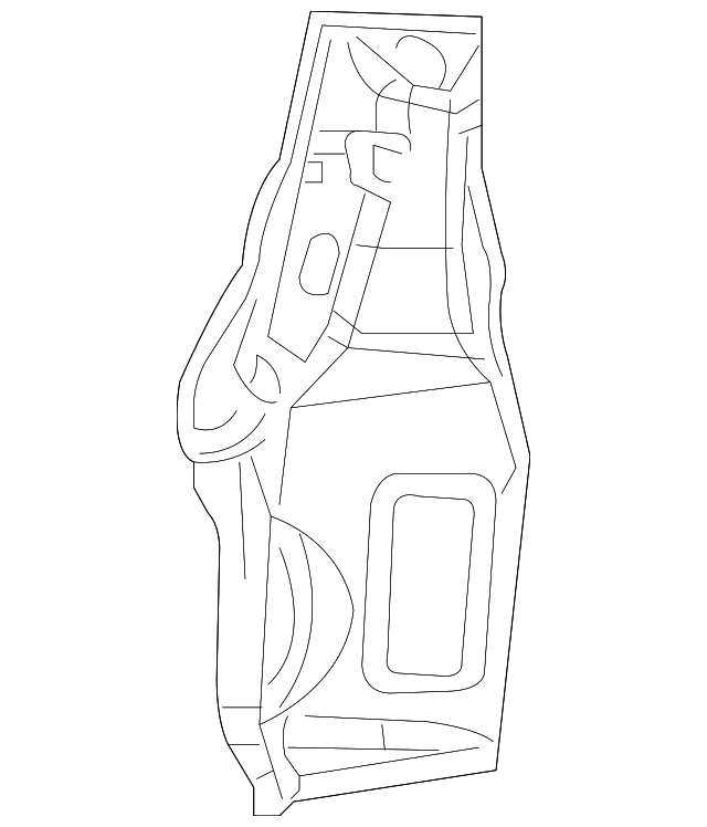 4719695AC Деталь TAIL LAMP POCKET, LEFT