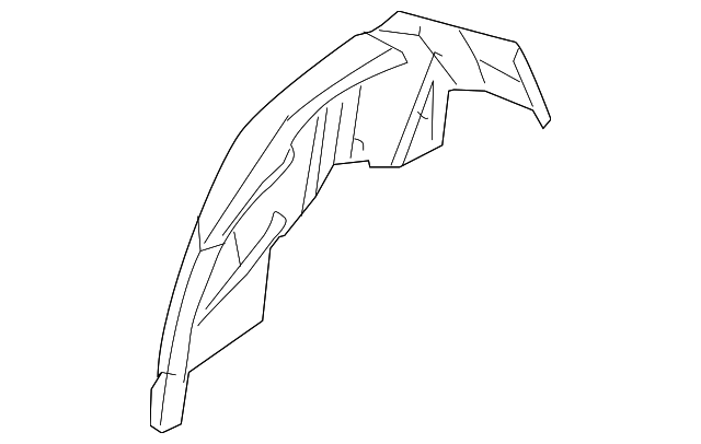 5054264AA Деталь INNER WHEELHOUSE, RIGHT