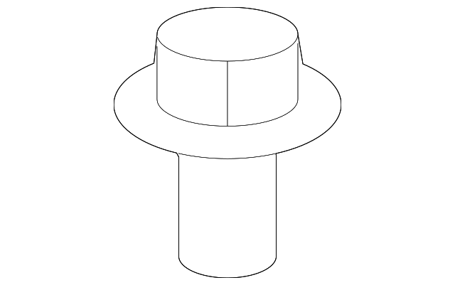 -W717942-S439 Деталь ROOF RAIL SCREW, LEFT