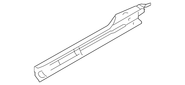 65171-1F000 Деталь INNER ROCKER, LEFT