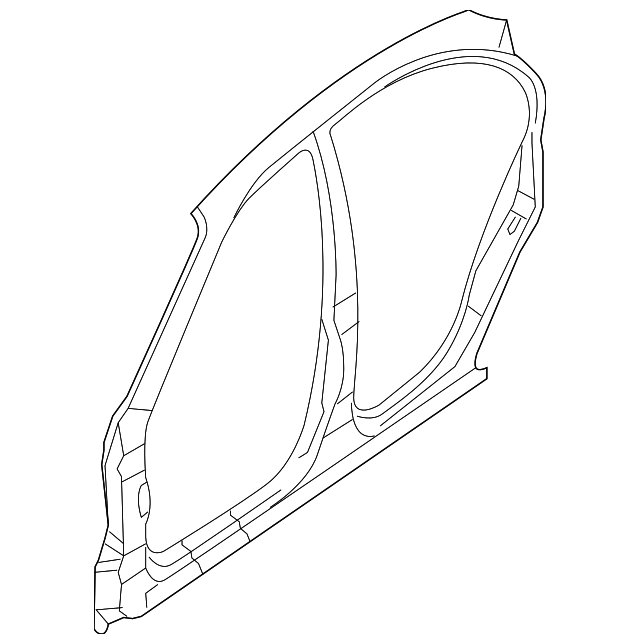 6411186Z00 Деталь APERTURE PANEL, RIGHT