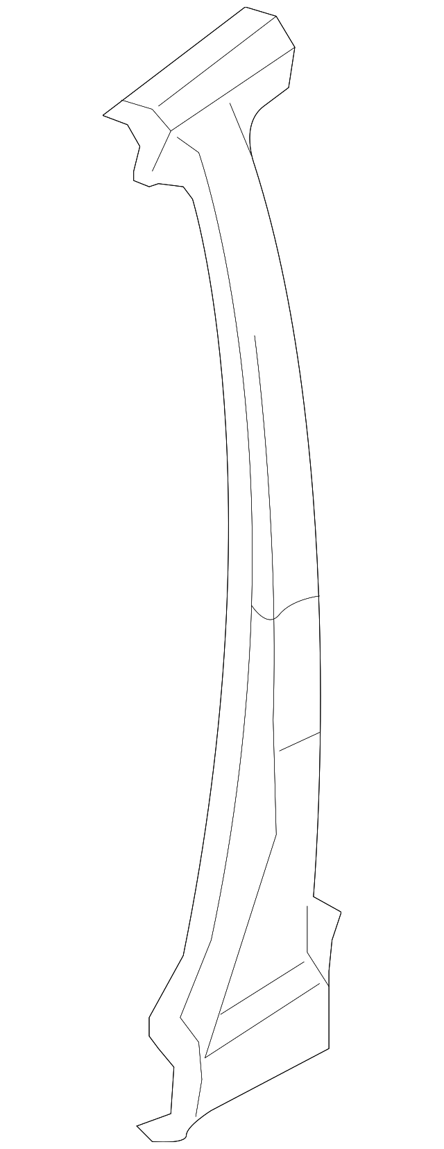 6453086Z00 Деталь INNER REINF, LEFT