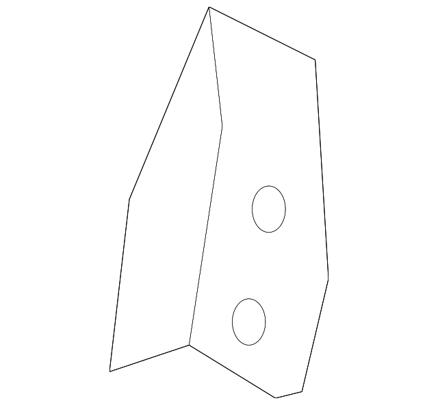 6444086Z00 Деталь STRIKER REINF, RIGHT