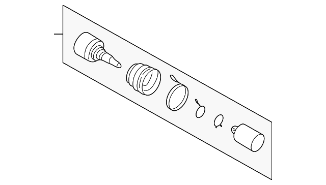 0K52Y-22620 Деталь INNER JOINT, LEFT