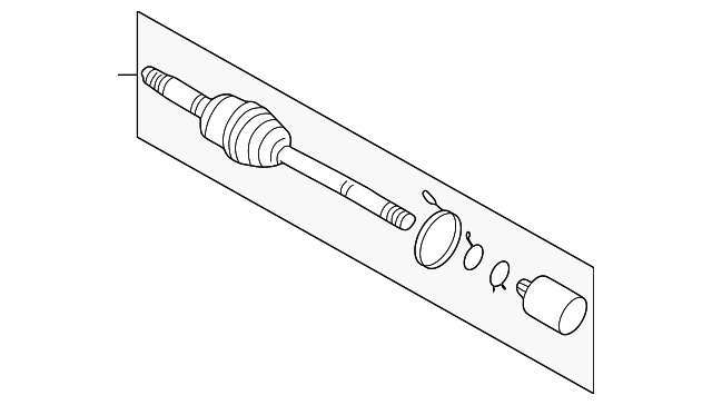 0K52Y-22510 Деталь OUTER JOINT, RIGHT