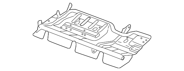 68044742AA Деталь SEAT FRAME, RIGHT