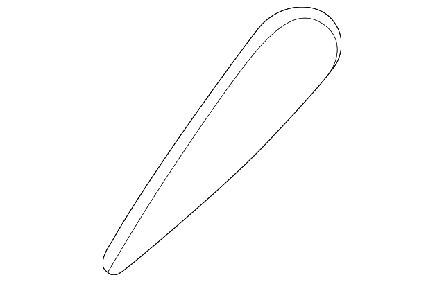 822622Y970 Деталь FIXED GLASS, RIGHT
