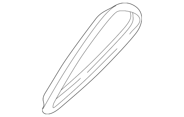 822722Y020 Деталь WEATHERSTRIP, RIGHT