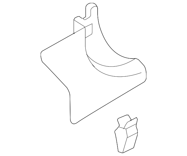 8J1-867-272-A-4PK KICK PANEL TRIM, RIGHT