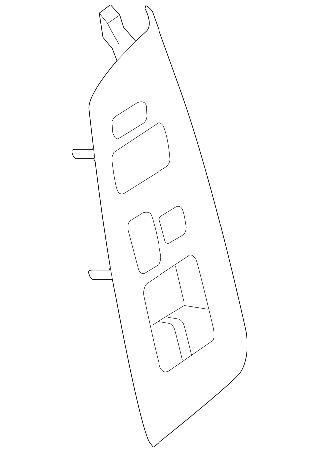 FE01-68-4L6C Деталь SWITCH PANEL, LEFT