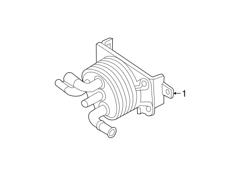 QX80 TRANS OIL COOLER