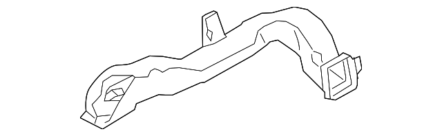 278711LA0A Деталь SIDE DUCT, RIGHT