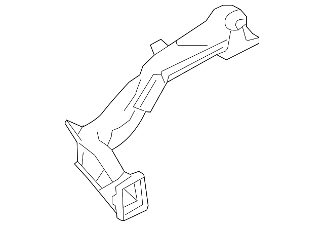 278701LA0A Деталь SIDE DUCT, LEFT