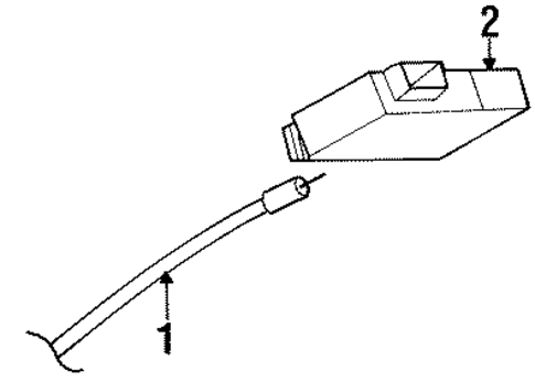 LHS ANTENNA & RADIO