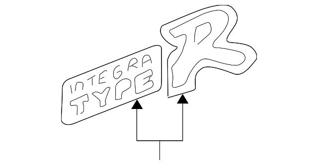 75783-ST7-Z01ZA Деталь STICKER, L. SIDE (TYPE03) (TYPE R)