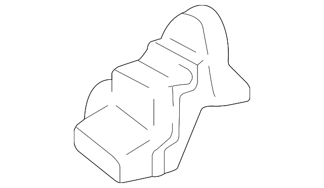 87211-12290 Деталь AIR DUCT, LEFT