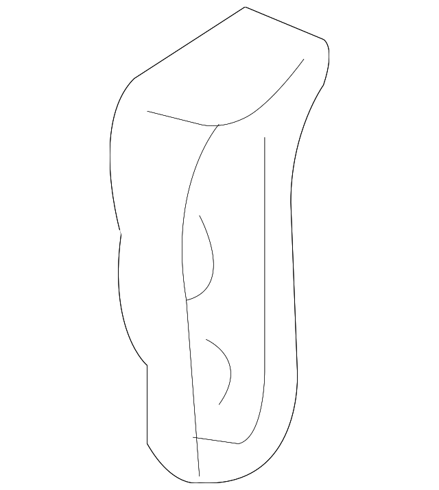 5123997AA Деталь STRIKER PLATE