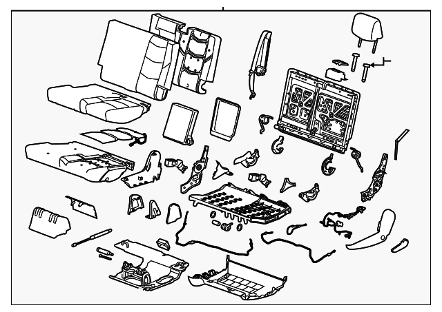 23471170 Деталь SEAT ASSY