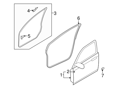 CX-9 DOOR & COMPONENTS 2