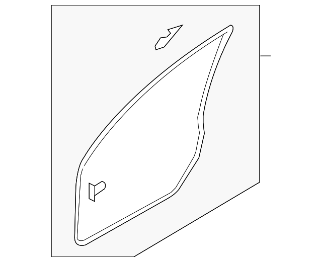 TD11-58-760C Деталь SURROUND W'STRIP, RIGHT