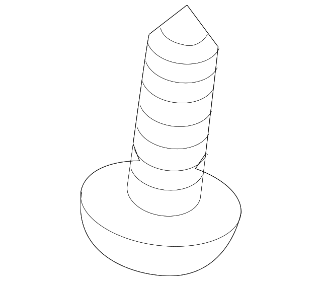 5480751 Деталь HIGH MOUNT LAMP BOLT