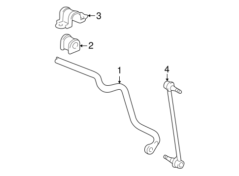 Avalon STABILIZER BAR & COMPONENTS
