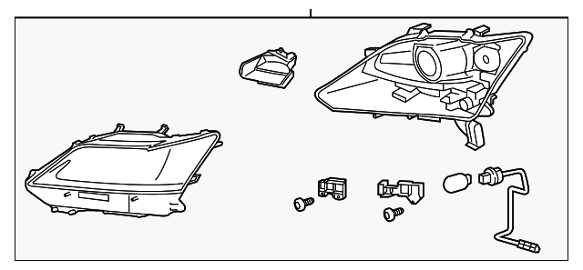 81150-30G71 Деталь HEADLAMP ASSY, LEFT