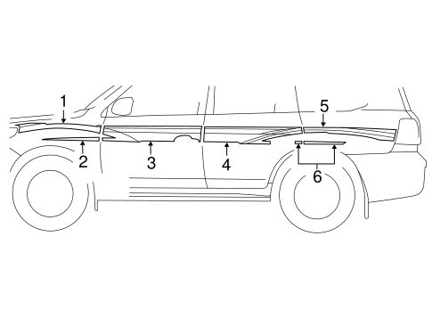 Land Cruiser STRIPE TAPE