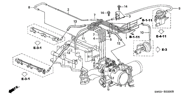 NSX INSTALL PIPE - TUBING
