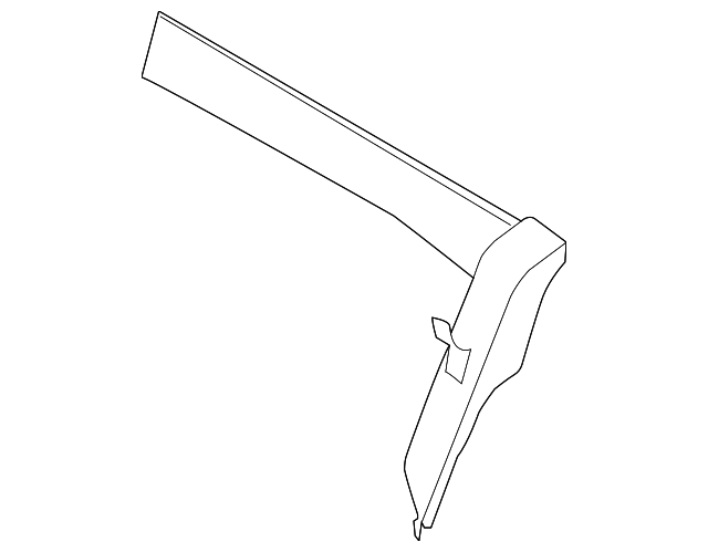 88680-ZK30B Деталь FRAME COVER, LEFT
