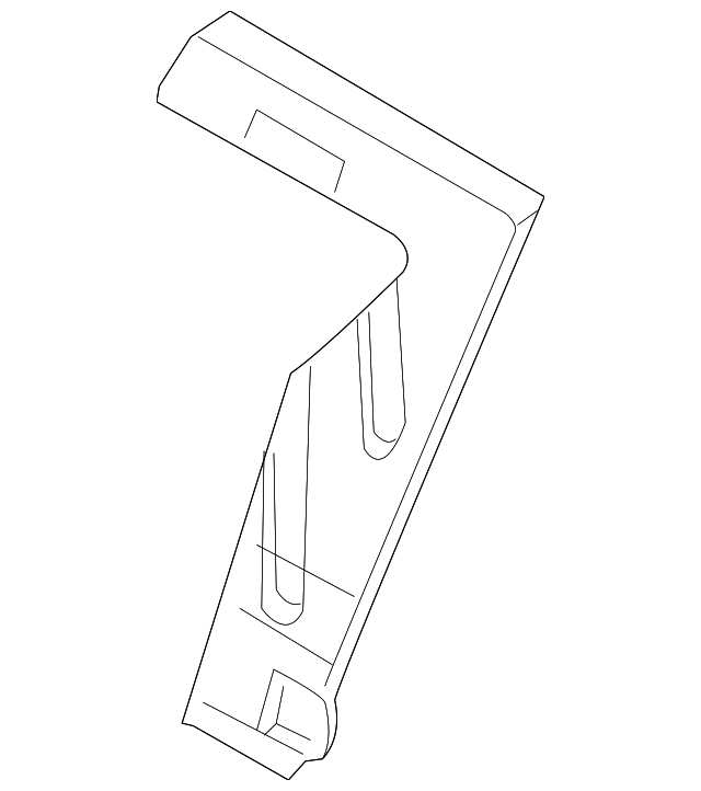88651-7Y000 Деталь FRAME, LEFT
