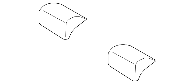 86430-7Y300 Деталь HEADREST, RIGHT